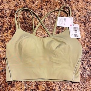 LULULEMON Sage green sports bra BRAND NEW, NEVER WORN